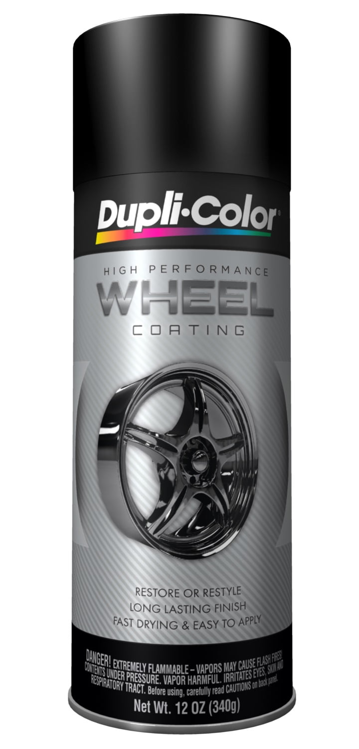 Satin Black Wheel Paint