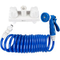 Ext Spray Faucet Wh/Blu