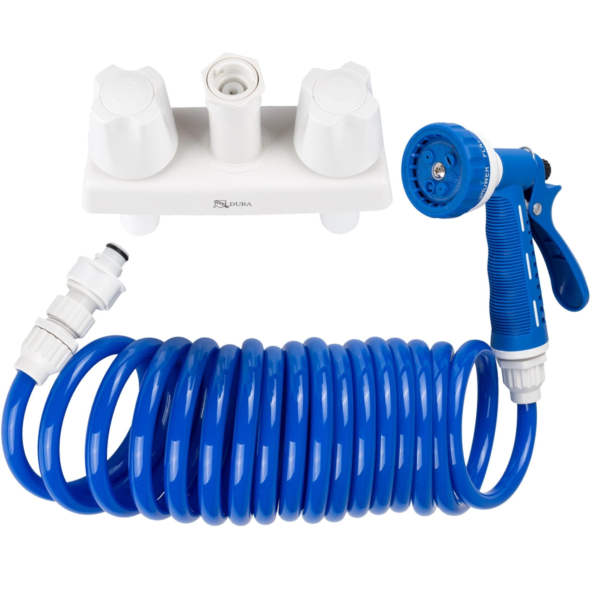 Ext Spray Faucet Wh/Blu