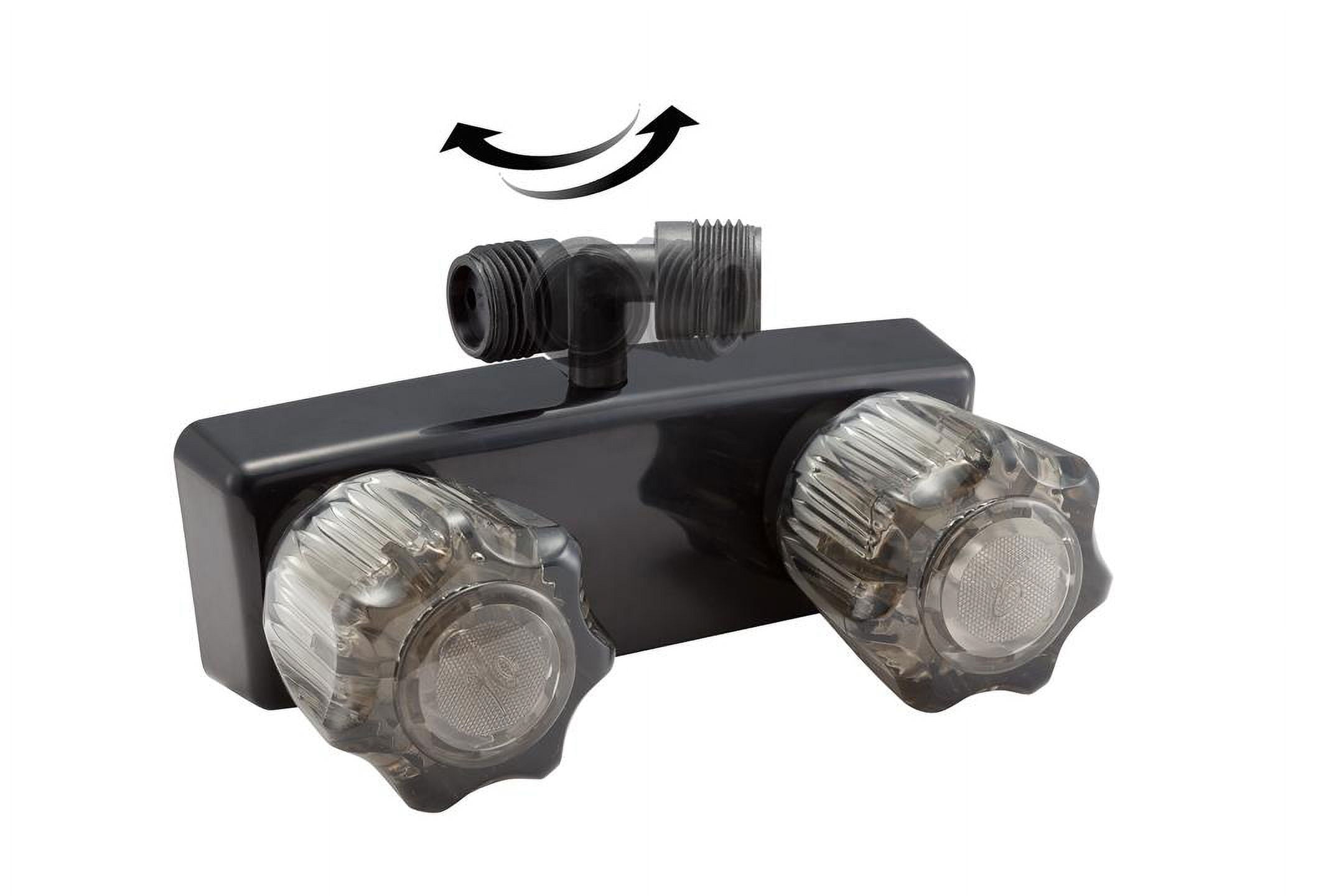 Shwr Faucet for Exterior Shwr Black