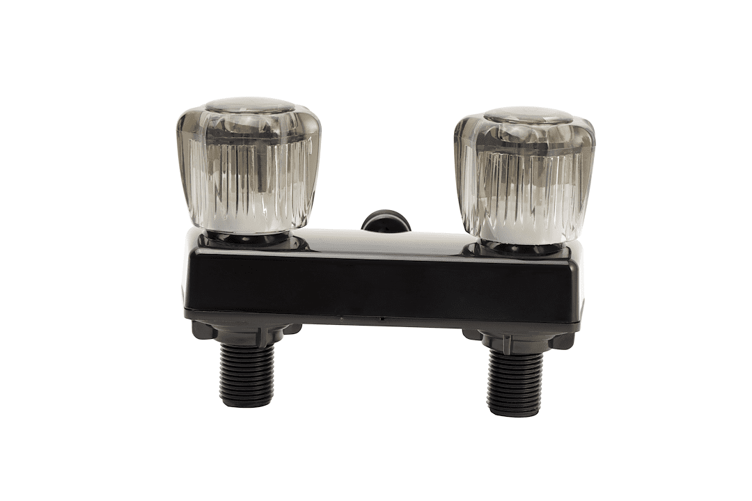 RV Shower Faucet W/Smoked Acrylic K