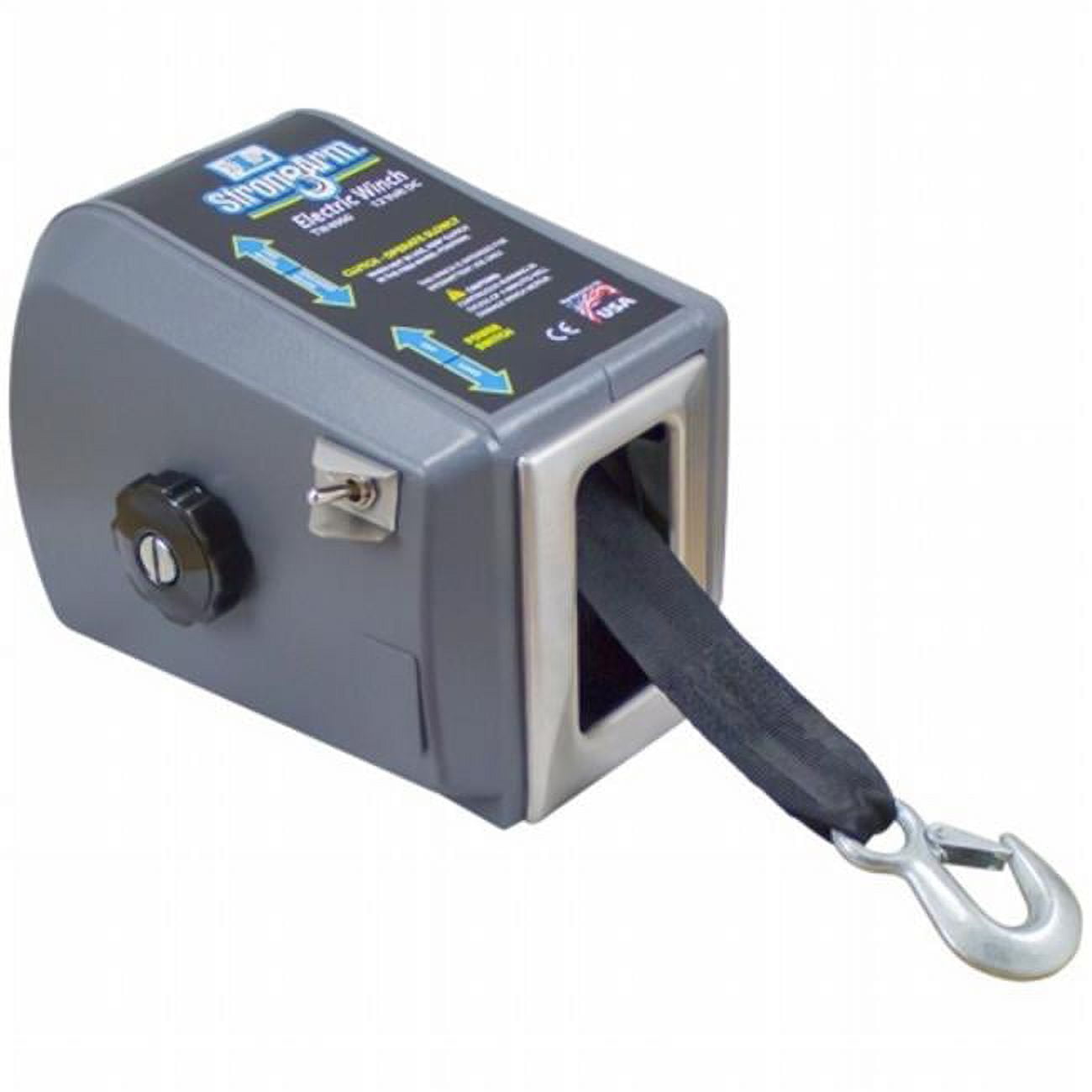 TW4000 1500 LB Elctrc Winch W/Strp
