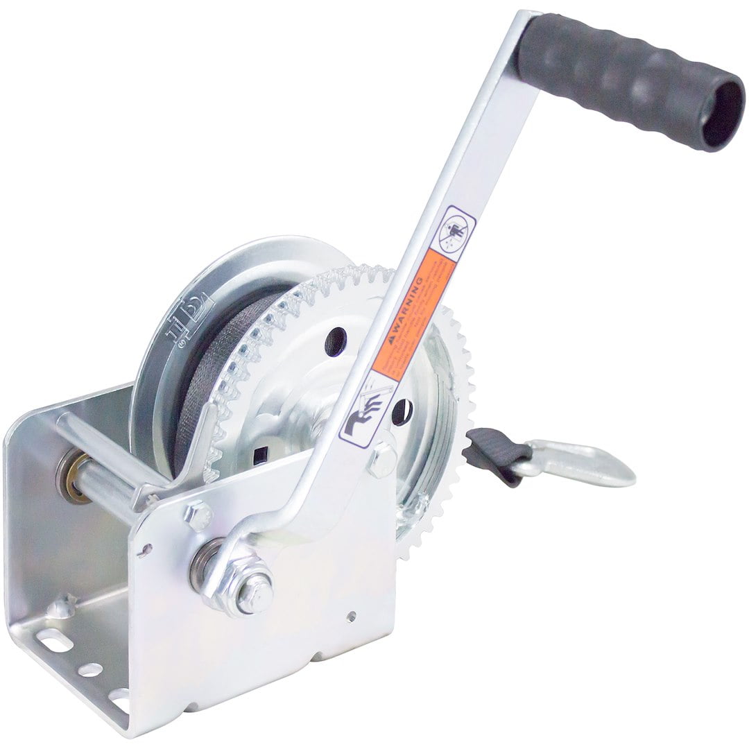 1800 LB Plated Winch W/20 FT Strap