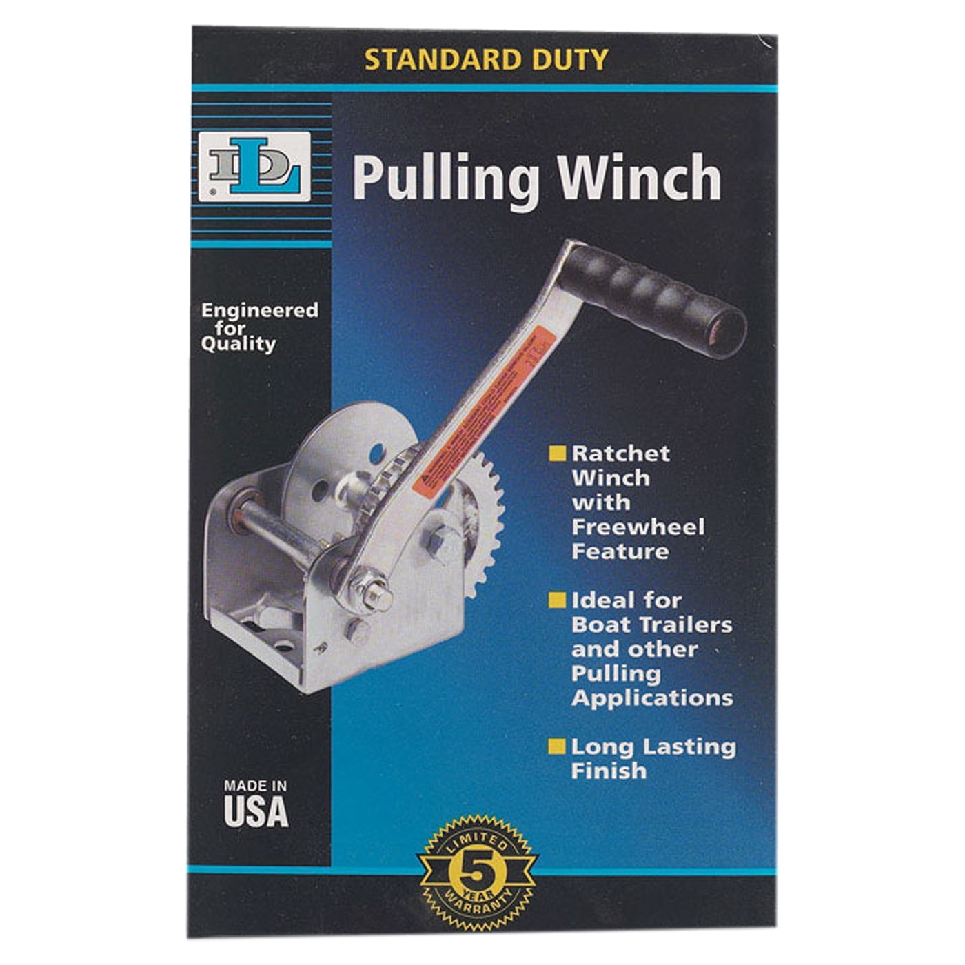 DL600A Winch, plated