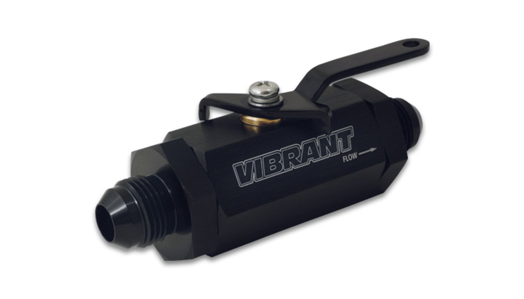 -8AN to -8AN Male Shut Off Valve -