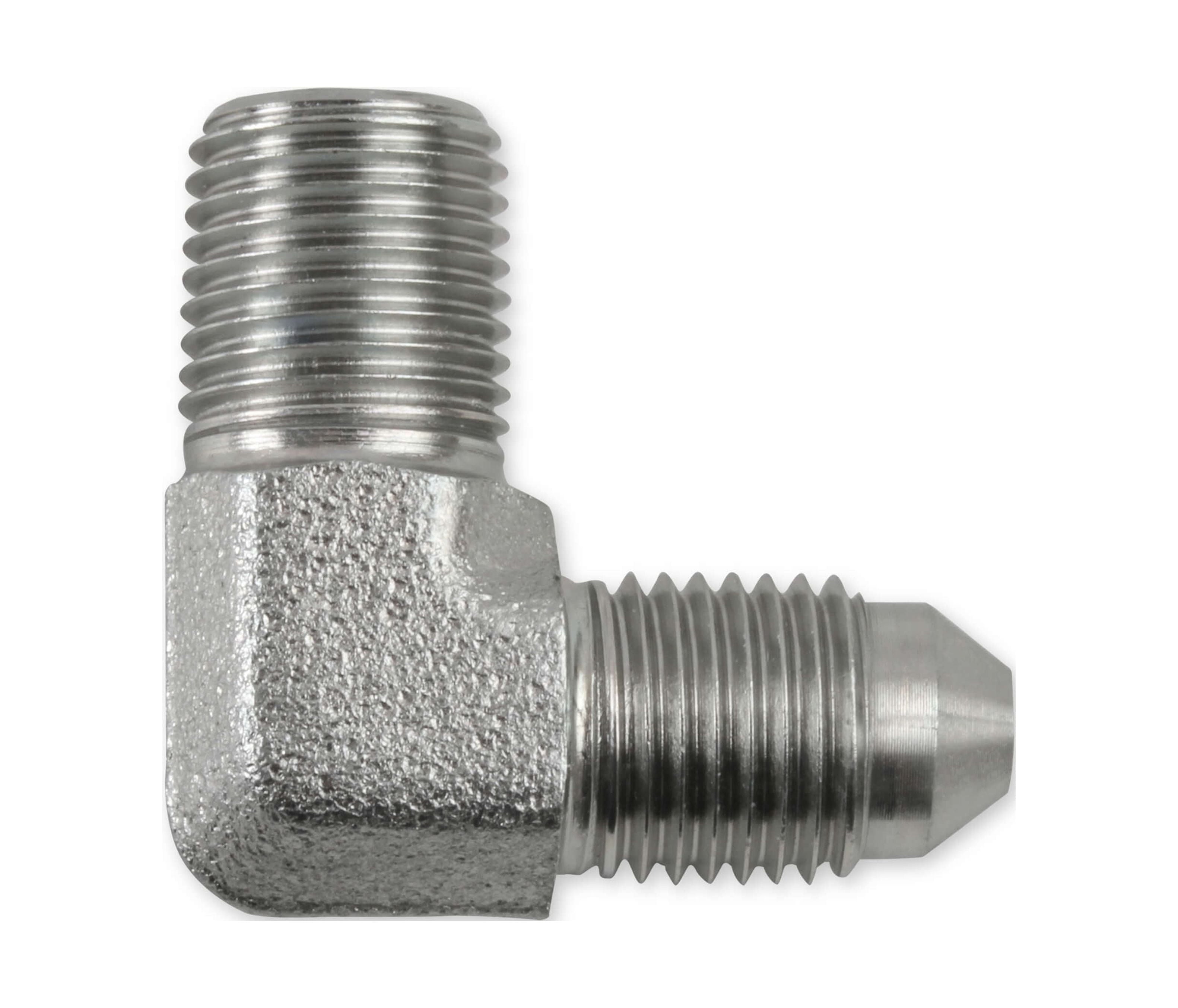 #3 to 1/8 NPT Steel 90DEG