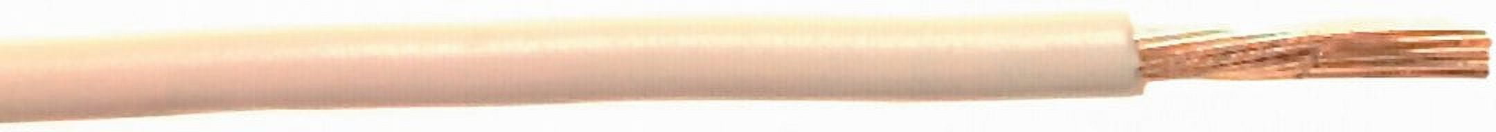 16 Ga X 100' Wire White