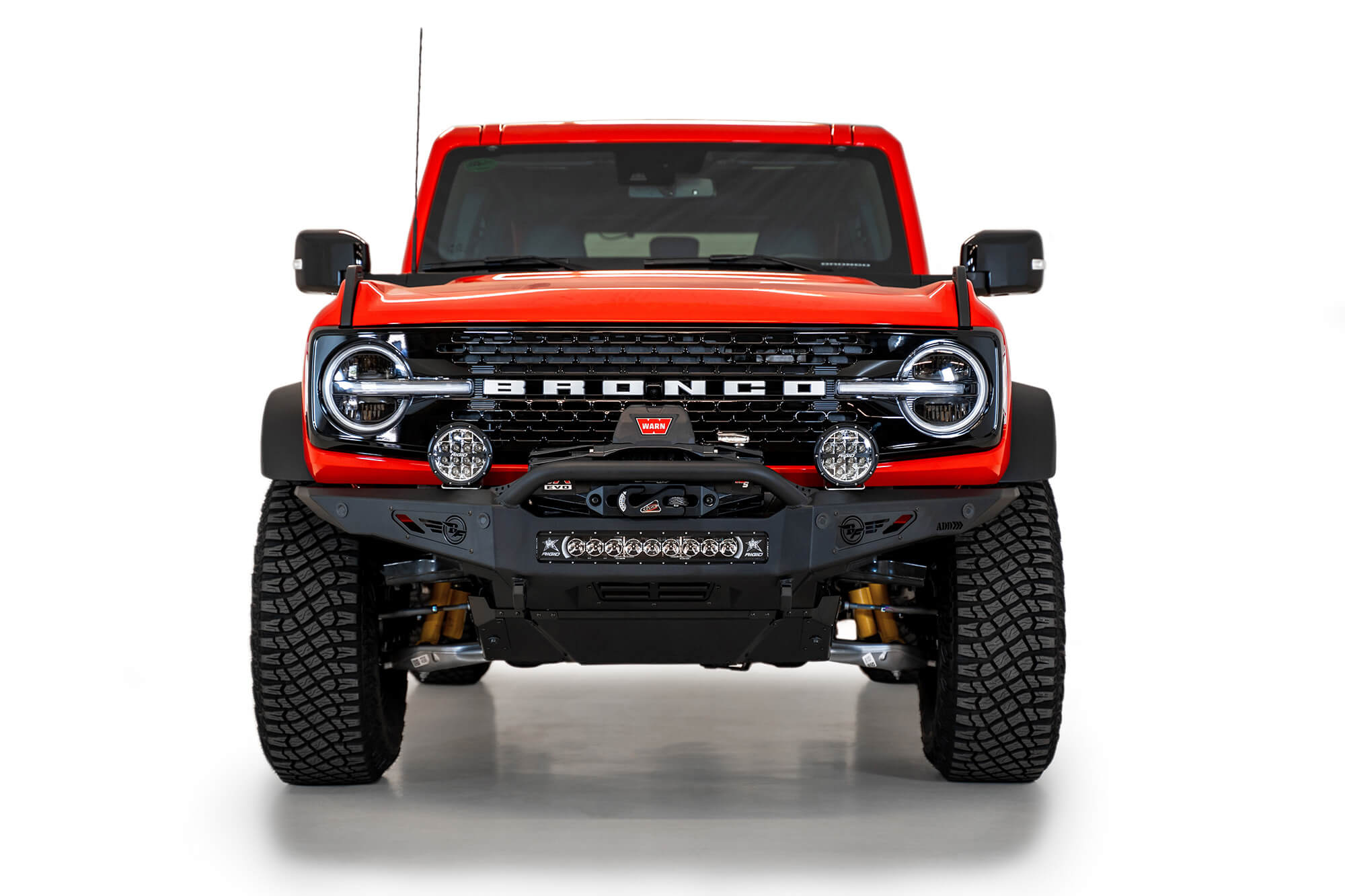 2021 - 2023 Ford Bronco Rock Fighter Front Bumper