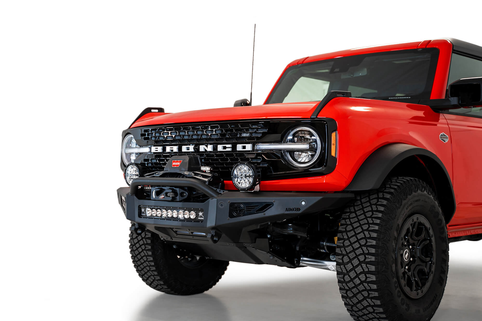 2021 - 2023 Ford Bronco Rock Fighter Front Bumper