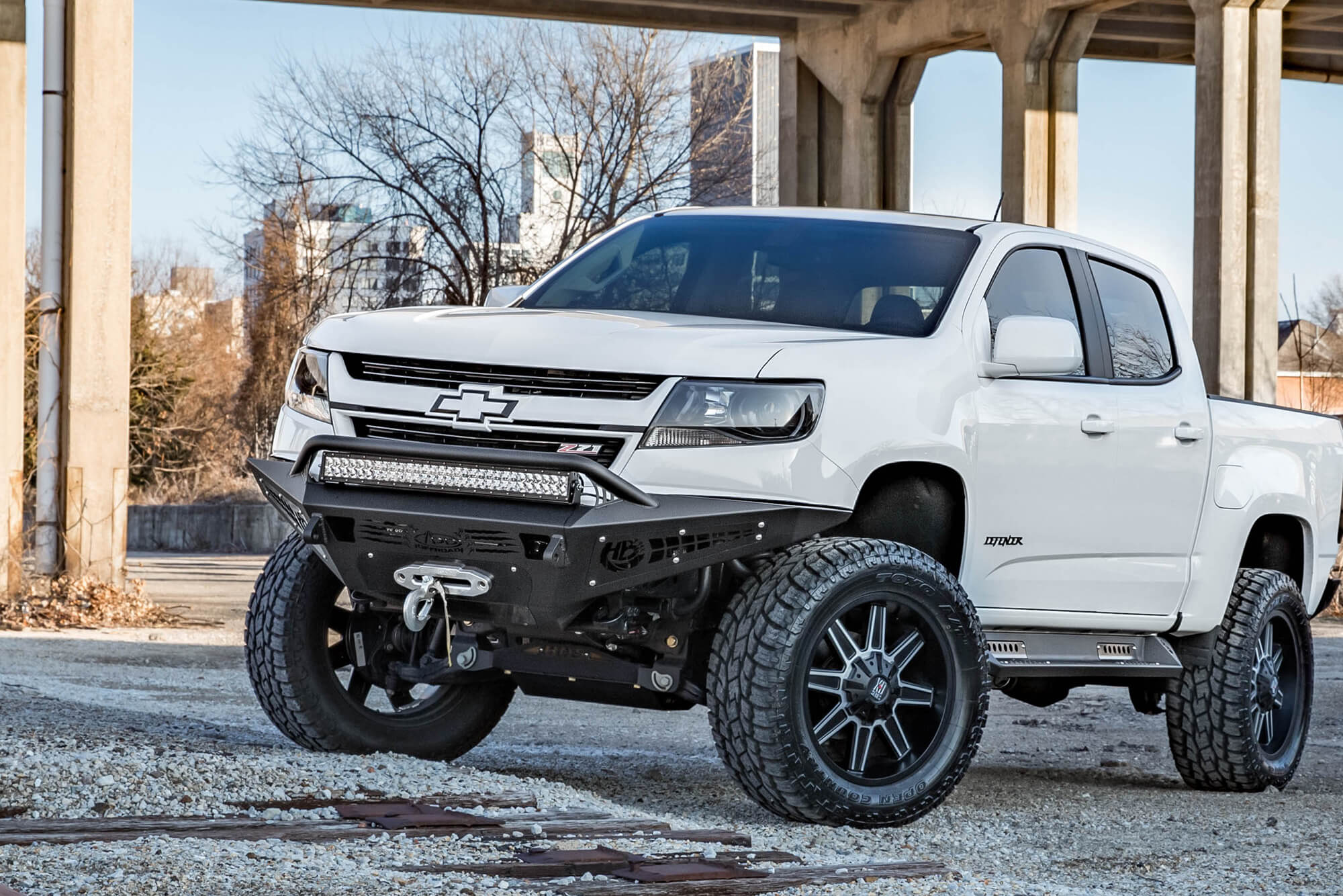 2015 - 2020 Chevy Colorado/GMC Canyon HoneyBadger Front Bumper