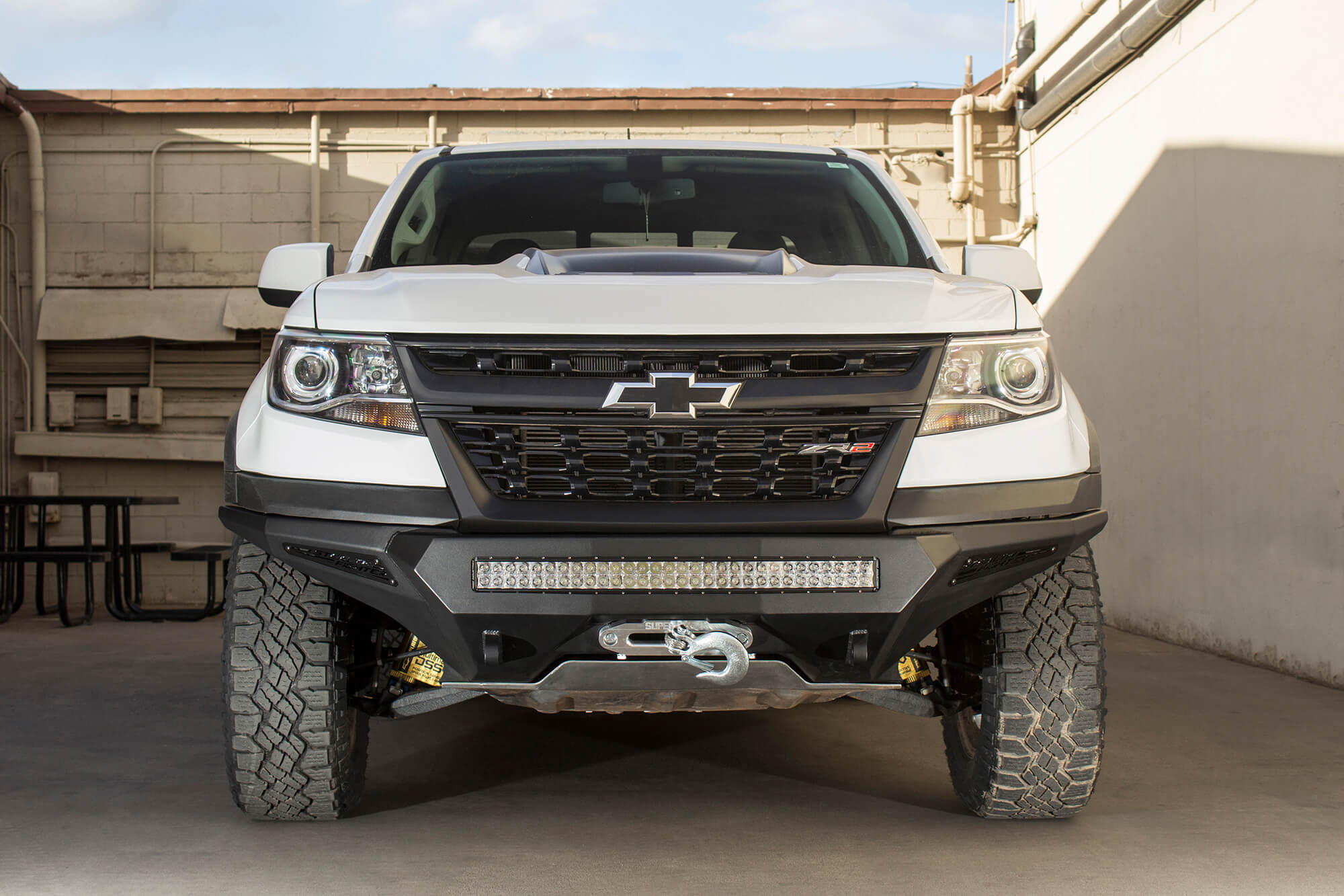 2017 - 2020 Chevy Colorado ZR2 Stealth Fighter Front Bumper