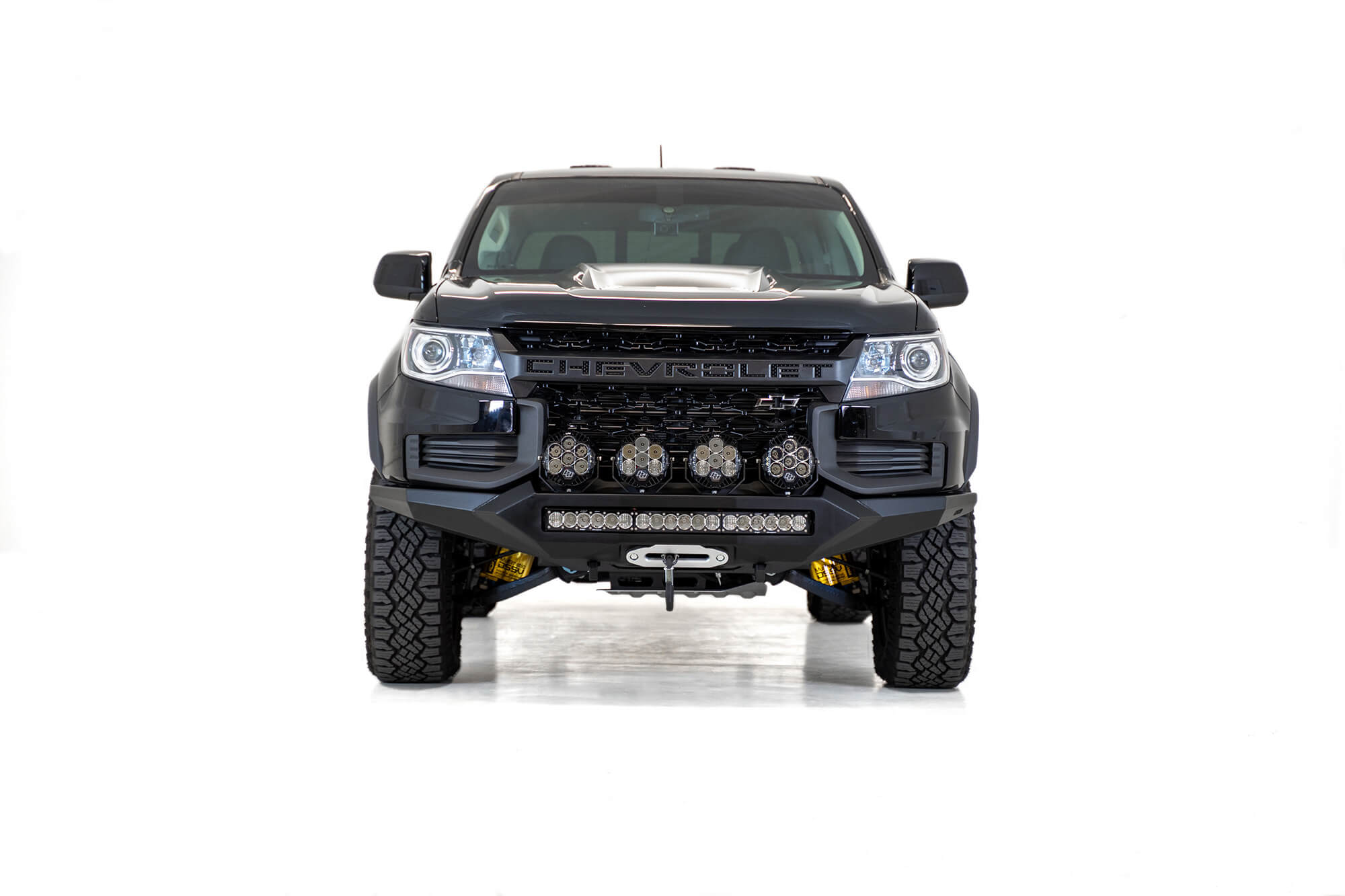 2021 - 2022 Chevy Colorado ZR2 Stealth Fighter Front Bumper
