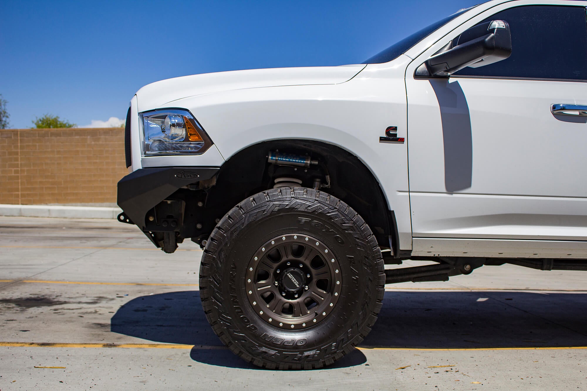 2010 - 2018 Dodge RAM 2500/3500 Stealth Fighter Front Bumper