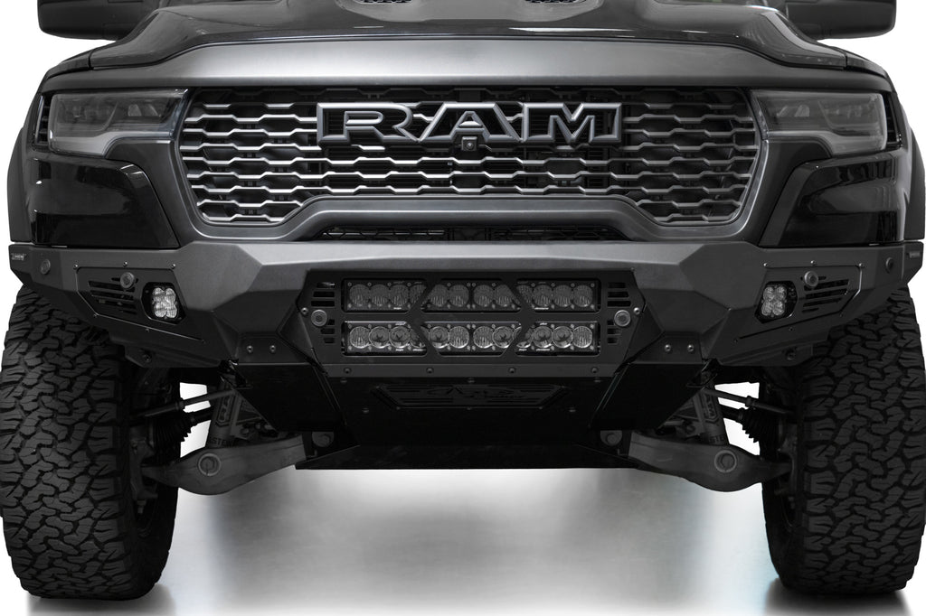 2025 Ram RHO Bomber Front Bumper (20 Inch Lights)
