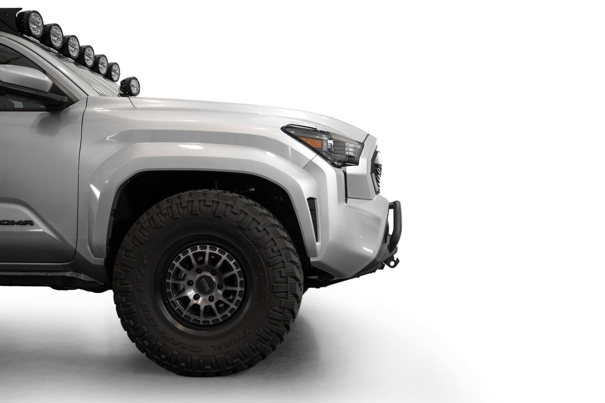 2024+ Toyota Tacoma Stealth Center Mount Winch Front Bumper With Top Hoop