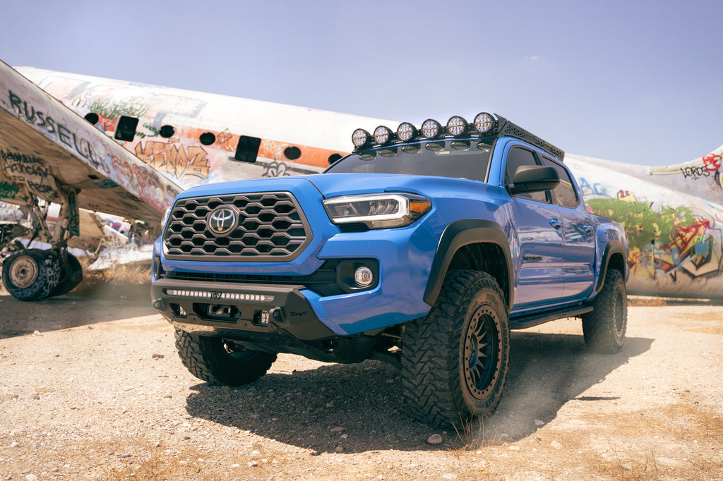 2016-2023 Toyota Tacoma Center Mount Winch Front Bumper