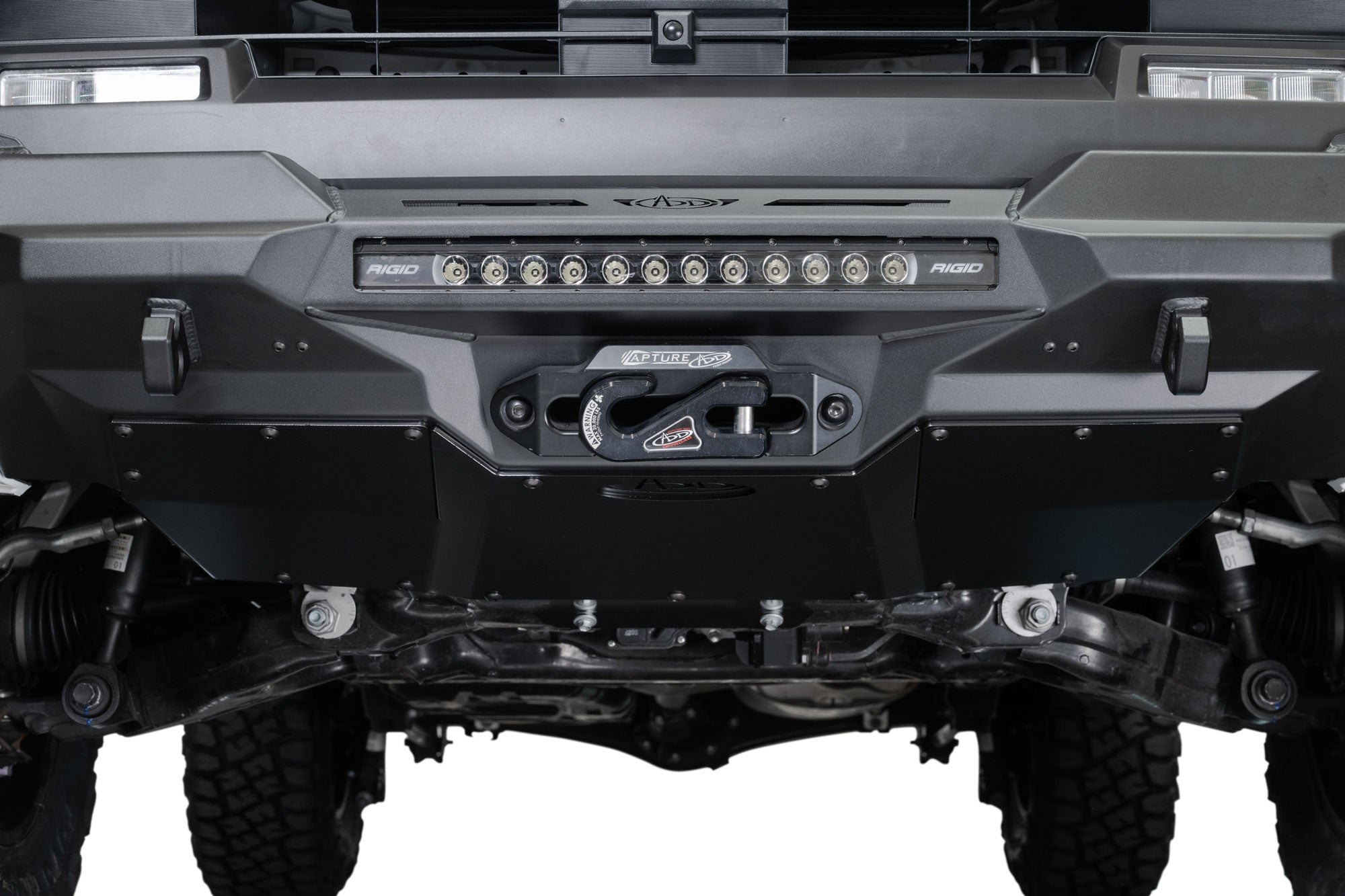 2025 Toyota 4Runner Stealth Center Mount Front Bumper with Top Hoop