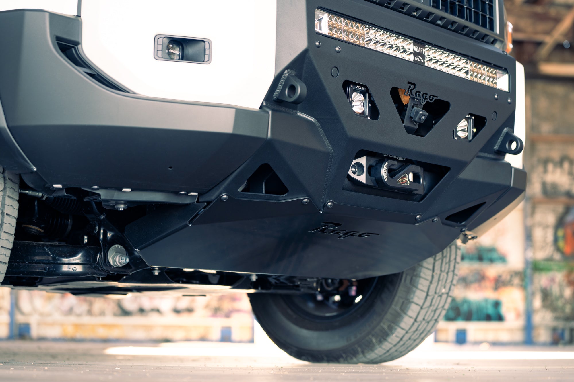 2024 Toyota Land Cruiser Front Skid Plate for Center Mount Front Bumper