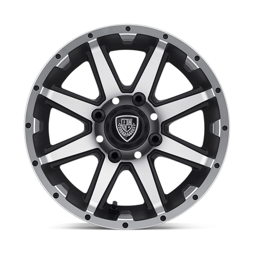 Fairway Alloys REBEL UTV 12X6 MACH MATTE BLACK -23MM