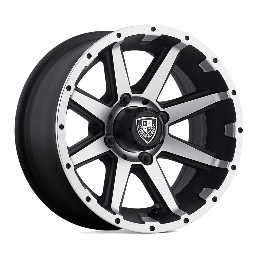 Fairway Alloys REBEL UTV 12X6 MACH MATTE BLACK -23MM