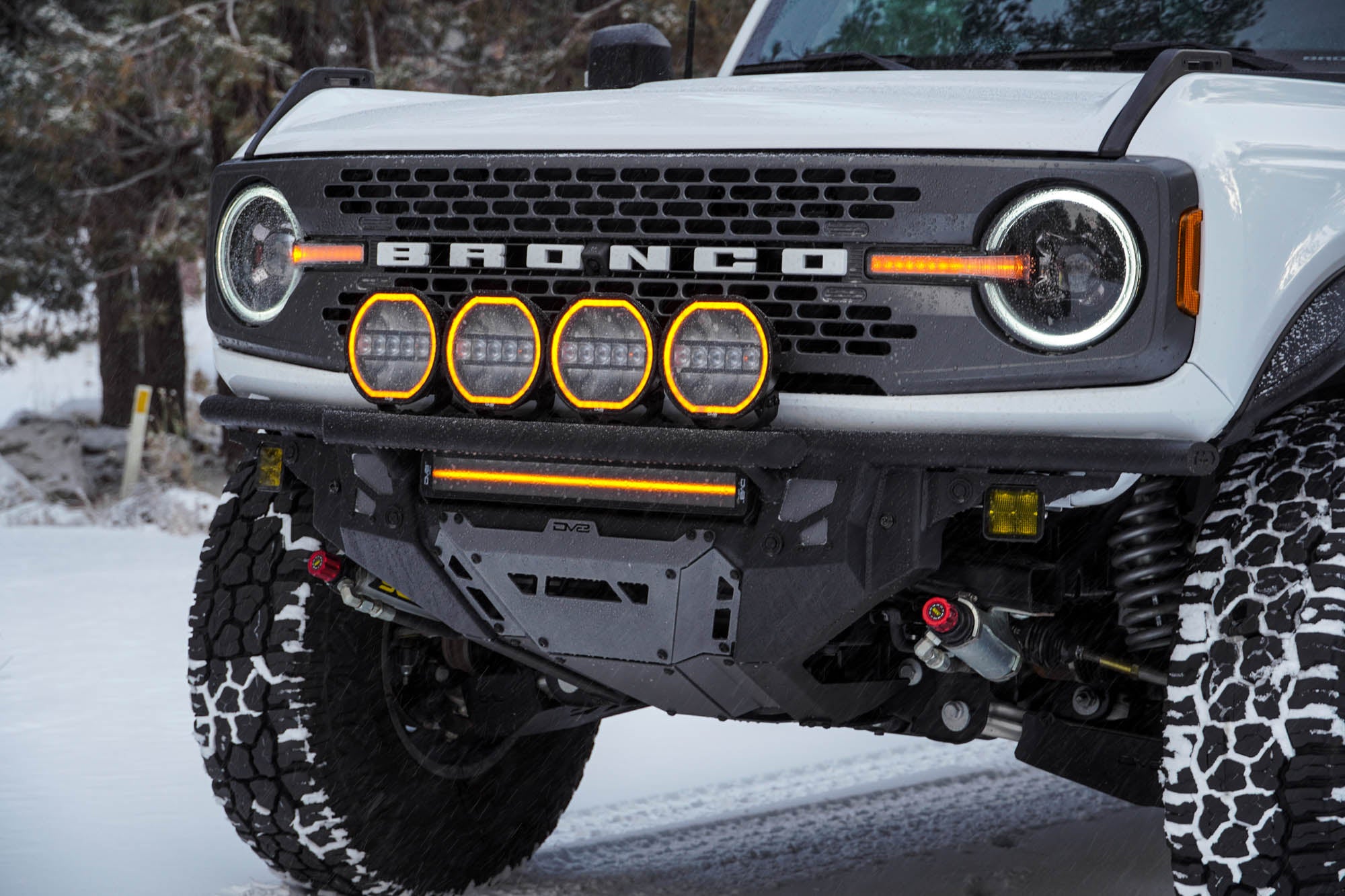 2021-2025 Ford Bronco Tube Series Front Bumper
