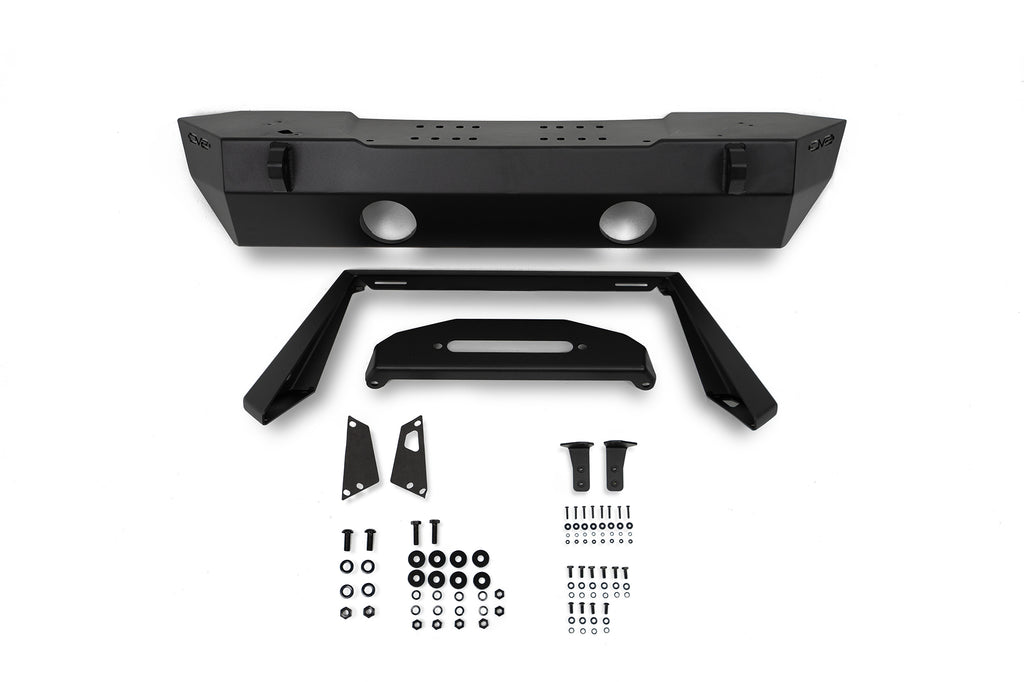 FS-25 Stubby Front Bumper with Plated Bull Bar