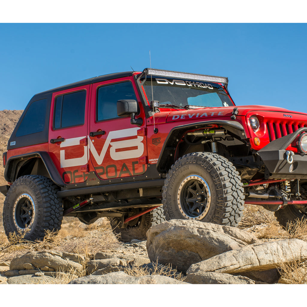 Jeep JK Wide Fender Flares Front & Rear