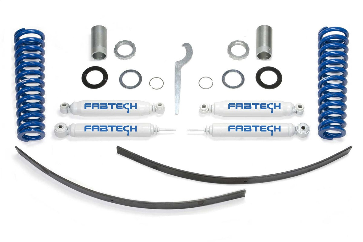 Fabtech Suspension Shock Absorber – Front, For 0-3.5 in. Lift, For PN[K7015/K7015M/K7015DL] (PN FTS2300K)