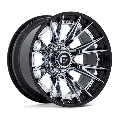 Fuel 1PC Catalyst 20X10 8X6.5 125 -18 Chr G-Blk