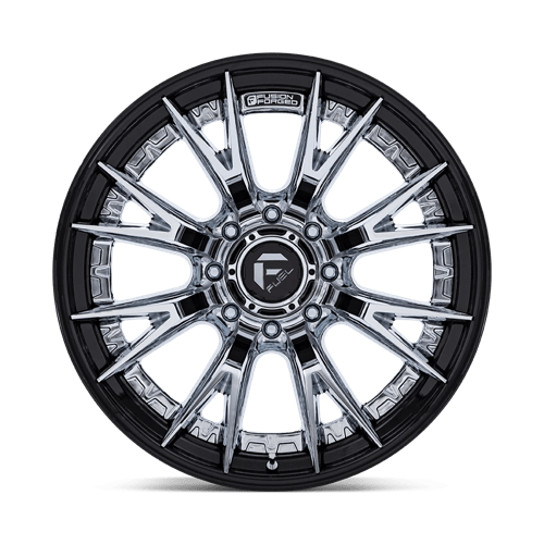 Fuel 1PC Catalyst 22X12 8X180 124 -44 Chr G-Blk