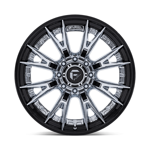 Fuel 1PC Catalyst 22X10 8X6.5 125 -18 Chr G-Blk