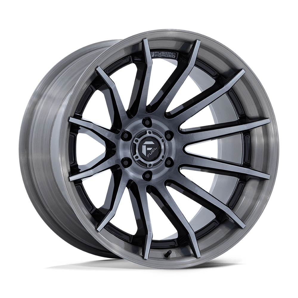 Fuel 1PC Burn 22X10 6X5.5 106 -18 G-Blk Brdt