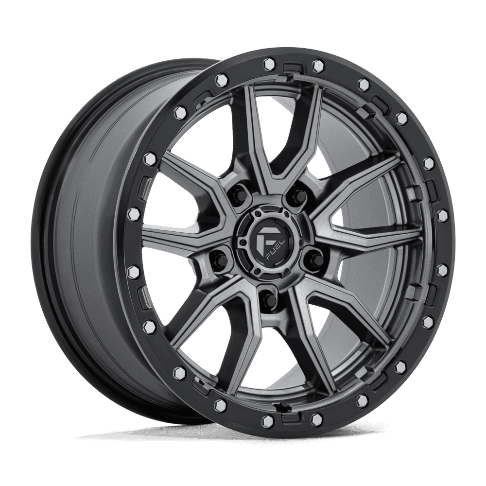 Fuel 1PC Rebel 17X9 5X150 110 +1 M-Gmtl-Blk-Rg