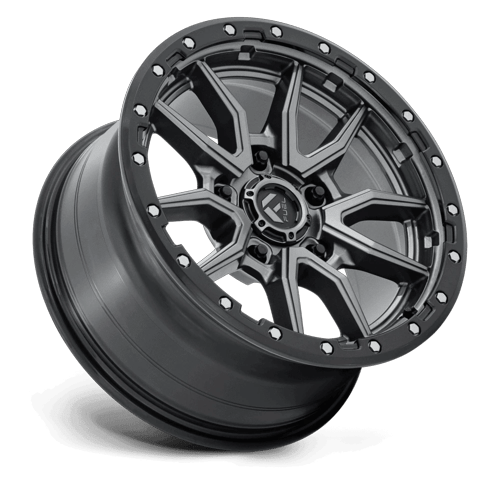 Fuel 1PC Rebel 17X9 5X150 110 +1 M-Gmtl-Blk-Rg