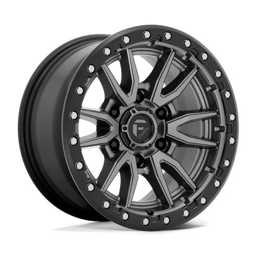 Fuel 1PC Rebel 17X9 6X135 87 +1 M-Gmtl-Blk-Rg