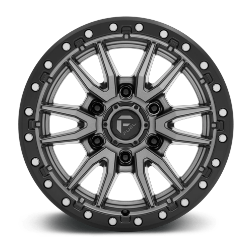 Fuel 1PC Rebel 20X10 8X180 124 -18 M-Gmtl-Blk-Rg