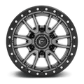 Fuel 1PC Rebel 17X9 6X4.5 66 +1 M-Gmtl-Blk-Rg