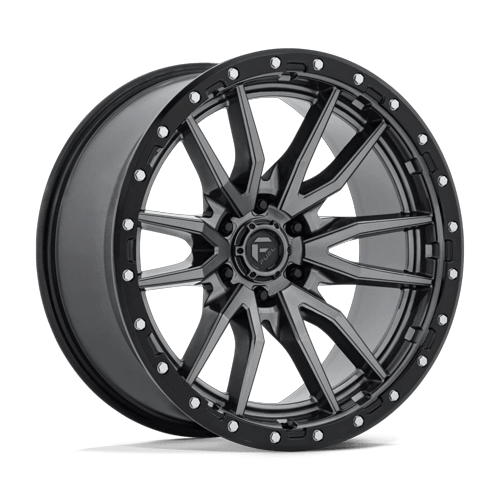 Fuel 1PC Rebel 22X10 6X135 87 -13 M-Gmtl-Blk-Rg
