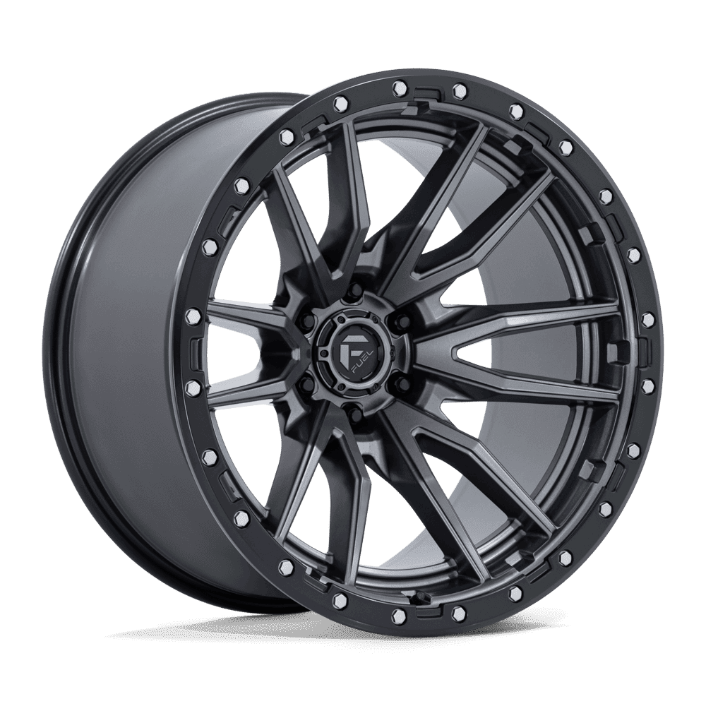 Fuel 1PC Rebel 22X12 6X135 87 -44 M-Gmtl-Blk-Rg