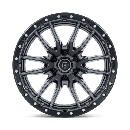 Fuel 1PC Rebel 22X12 6X5.5 106 -44 M-Gmtl-Blk-Rg