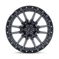 Fuel 1PC Rebel 22X12 6X135 87 -44 M-Gmtl-Blk-Rg