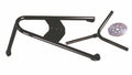 Fabtech Spare Tire Carrier - Spare Tire Mount Kit, Angled Spare Tire, Black