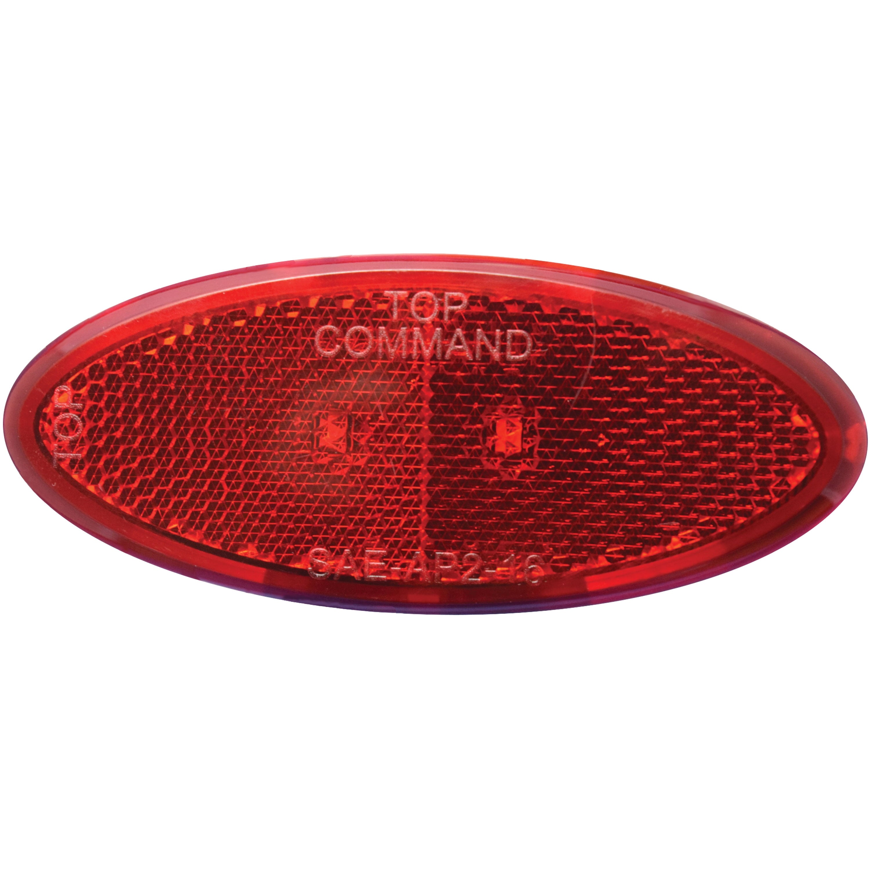 Elliptical Clearance Light - Red