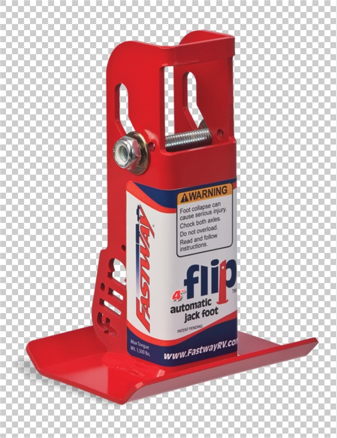 Flip Jack Foot 4' Ext  2'