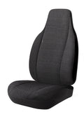 Fia TRS47-72 Black Custom Fit Front Seat Cover Bucket Seats - Saddle Blanket (Solid Black)