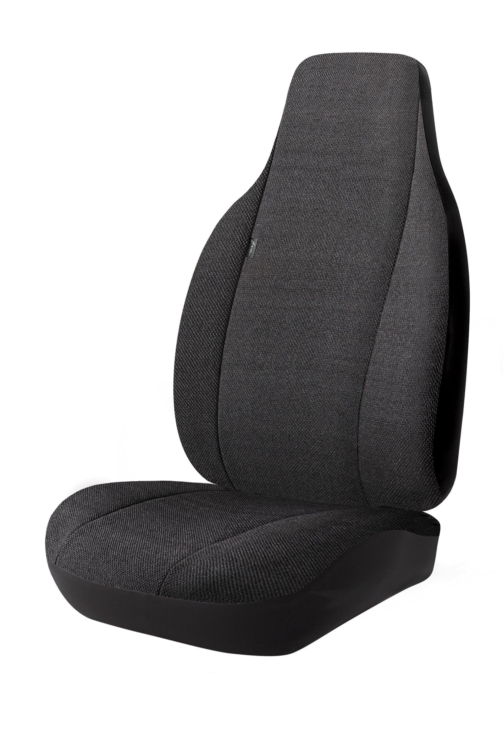 Fia TRS47-72 Black Custom Fit Front Seat Cover Bucket Seats - Saddle Blanket (Solid Black)