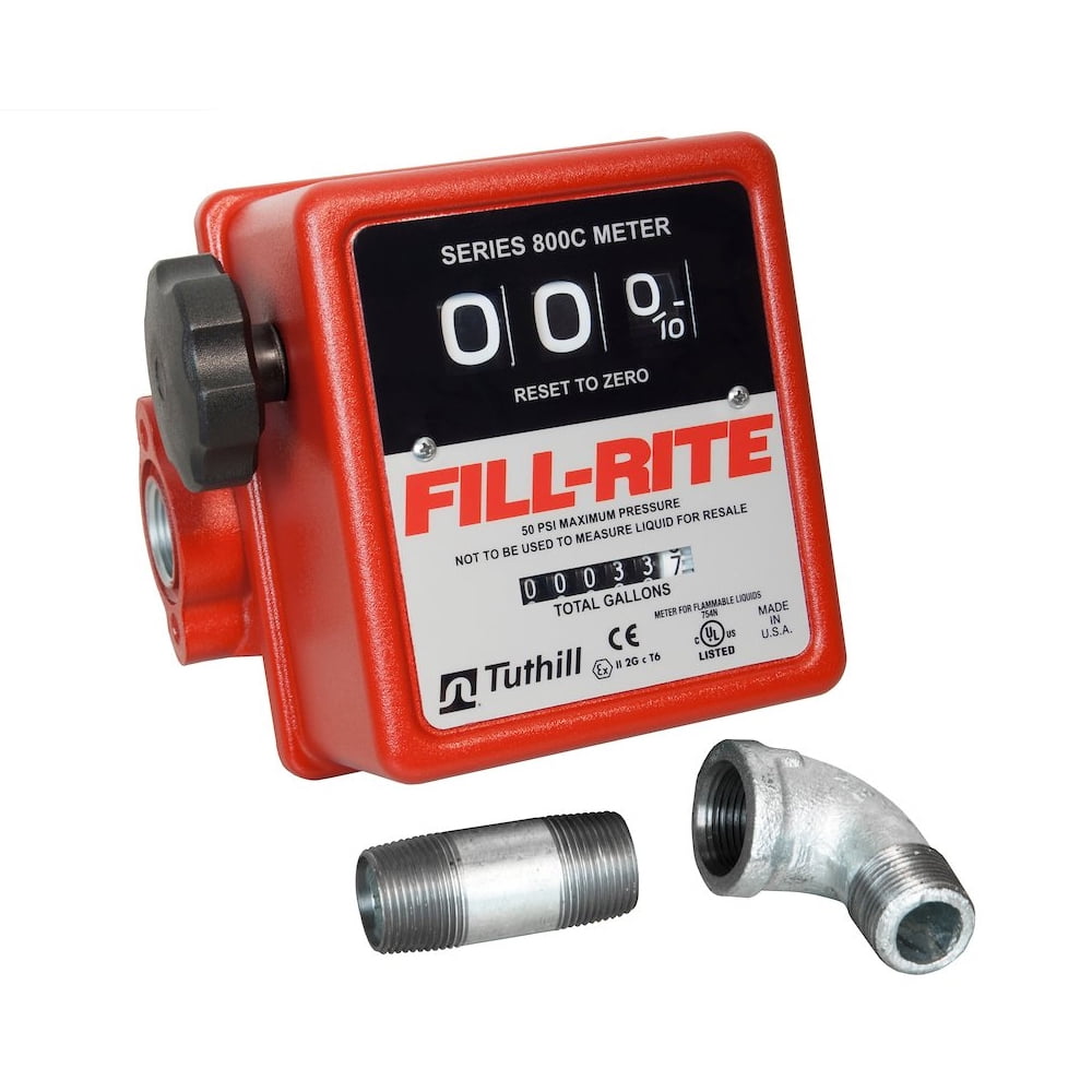 3/4' Black Meter Kit