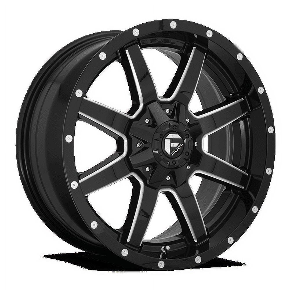 D610 20X10 6X135/5.5 Gl-Blk-Mil -24