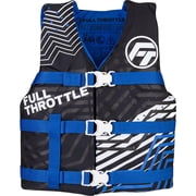 Full Throttle 112200-500-002-22 Youth Nylon Life Jacket - Blue