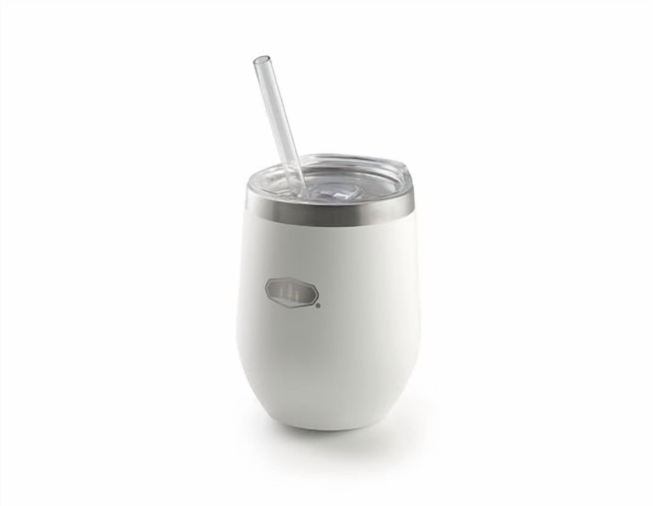 Glacier SS Tumbler White 12 OZ.